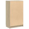 vidaXL Armoire &agrave; chaussures Ch&ecirc;ne sonoma 59x35x100,5cm Bois d'ing&eacute;nierie
