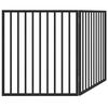 vidaXL Barri&egrave;re pour chien pliable &agrave; 2 panneaux Noir 160 cm Bois de peuplier