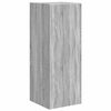 vidaXL Ensemble meuble TV 4 pcs Gris Sonoma Bois d'ing&eacute;nierie