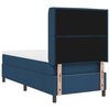 vidaXL Lit &agrave; ressorts avec matelas Bleu 200 x 80 cm tissu