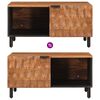 vidaXL Table basse Marron 80 x 50 x 40 cm Bois de mangue massif
