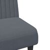 vidaXL Ensemble de canap&eacute;s 2 pcs gris fonc&eacute; velours