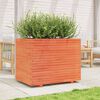 vidaXL Jardini&egrave;re cire marron 90x60x72,5 cm bois de pin massif