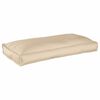 vidaXL Set de coussins de palette 3 pcs Beige 120 x 60 x 12 cm