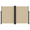 vidaXL Auvent lat&eacute;ral r&eacute;tractable beige 160x1200 cm