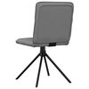 vidaXL Chaises &agrave; manger lot de 6 gris fonc&eacute; tissu