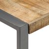 vidaXL Table basse 120x120x40 cm Bois de manguier brut