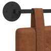 vidaXL T&ecirc;te de lit suspendue Marron 130 x 55 x 5 cm PU antique