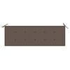 vidaXL Banc de jardin empilable et coussin 159 cm Bois de teck massif