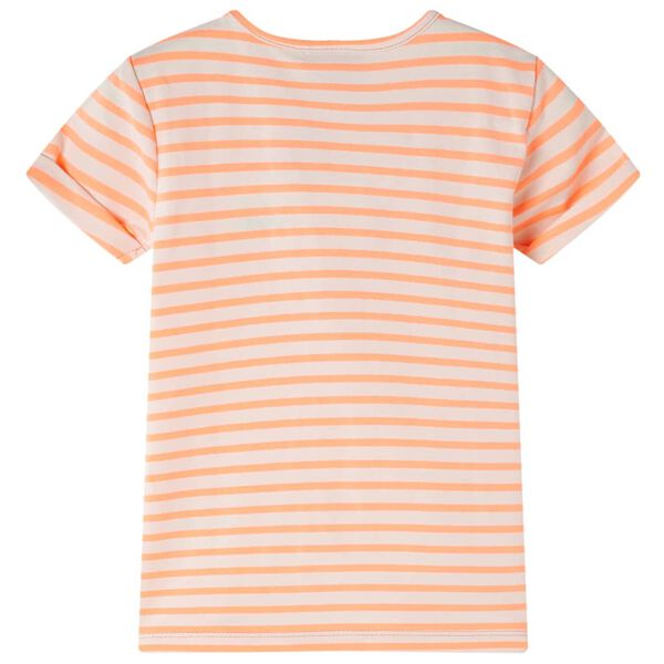 T-shirt pour enfants orange néon 92