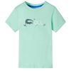 T-shirt enfants &agrave; manches courtes vert clair 92