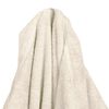 vidaXL Sweat &agrave; capuche couverture KINN Cr&egrave;me XXL Coton
