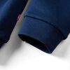 Sweatshirt pour enfants bleu marine 140