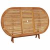 vidaXL Ensemble de salle &agrave; manger pour jardin 7 pcs Taupe