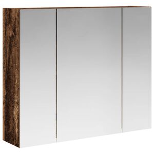 vidaXL Armoire Miroir de Salle de Bain Bois ancien 60 x 14,5 x 50 cm