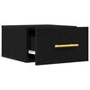 vidaXL Cabinet de chevet Ch&ecirc;ne noir 35 x 35 x 20 cm Bois d'ing&eacute;nierie