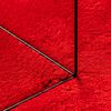 vidaXL Tapis HUARTE &agrave; poils courts doux et lavable rouge 80x150 cm