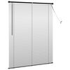 vidaXL Store V&eacute;nitien R&eacute;glable Noir 150 x 110 cm PVC