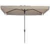 Madison Parasol de jardin Delos Luxe 300x200 cm &eacute;cru PAC5P016