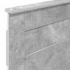 vidaXL T&ecirc;te de lit Gris b&eacute;ton 75 cm Bois d'ing&eacute;nierie