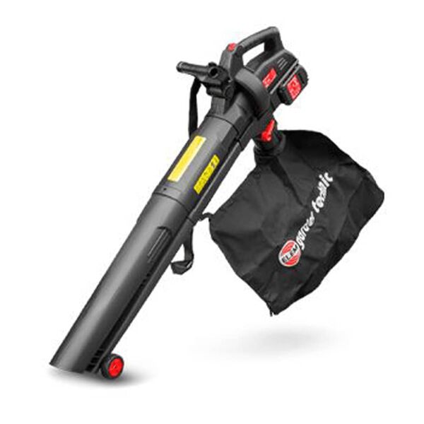 ELEM Garden Technic Déchiqueteuse aspirateur rechargeable 3en1 2x20 V