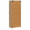 vidaXL Haut Armoire Ch&ecirc;ne artisanal 69,5 x 34 x 180 cm