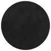 vidaXL Tapis HUARTE &agrave; poils courts doux et lavable noir &Oslash; 100 cm