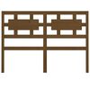 vidaXL T&ecirc;te de lit Marron miel 185,5x4x100 cm Bois massif de pin
