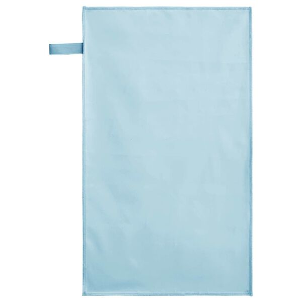 vidaXL Serviettes de sport 2 pcs Bleu 50 x 30 cm