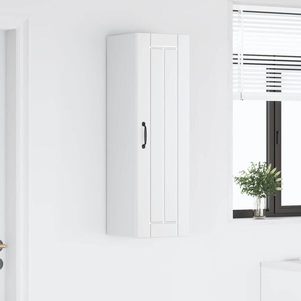 vidaXL Armoire de cuisine Blanc 30 x 31 x 100 cm Bois d'ing&eacute;nierie