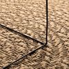 vidaXL Tapis 90 cm aspect jute int&eacute;rieur et ext&eacute;rieur