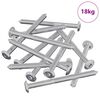 vidaXL Vis pour meubles 1200 pcs Argent&eacute; Acier