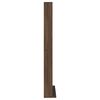 vidaXL Armoire &agrave; CD Ch&ecirc;ne marron 102x23x177,5 cm Bois d'ing&eacute;nierie