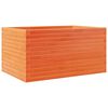 vidaXL Jardini&egrave;re cire marron 90x60x45,5 cm bois de pin massif
