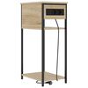 vidaXL Cabinet de chevet Ch&ecirc;ne Sonoma 41 x 28 x 76 cm