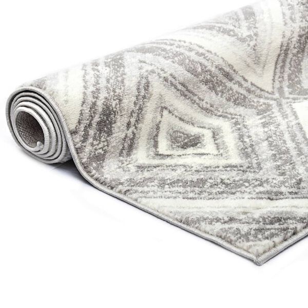 vidaXL Tapis Gris 160x230 cm PP
