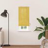 vidaXL Store enrouleur avec des rideaux Jaune 60 x 220 cm Bambou