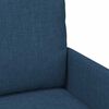 vidaXL Canap&eacute;s avec coussin 55cm Bleu Contreplaqu&eacute;