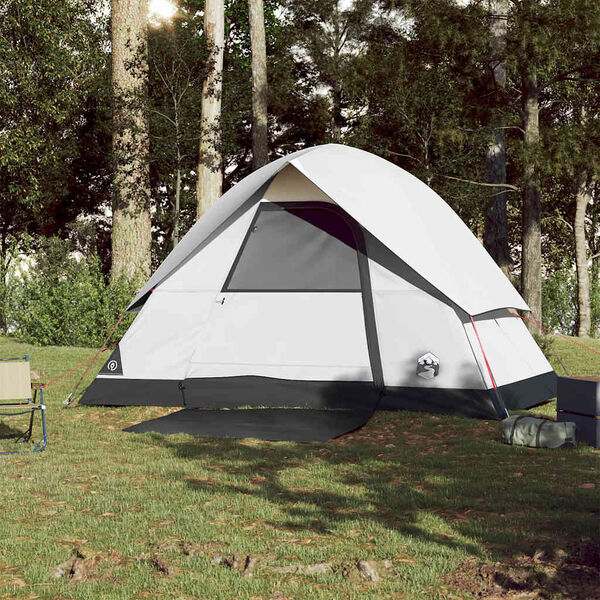 vidaXL Tente de camping &agrave; d&ocirc;me 3 personnes tissu occultant imperm&eacute;able