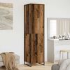 vidaXL Garde-robe 2 pcs Bois Ancien 50 x 50 x 200 cm Bois d'ing&eacute;nierie