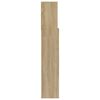 vidaXL Armoire de t&ecirc;te de lit Ch&ecirc;ne sonoma 120x19x103,5 cm