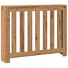 vidaXL Cache-radiateur ch&ecirc;ne artisanal 104x20x82 cm bois d'ing&eacute;nierie