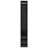 vidaXL Armoire Ch&ecirc;ne noir 50 x 30 x 200 cm Bois d'ing&eacute;nierie