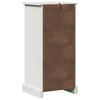 vidaXL Armoire de salle de bain avec porte VIGO Blanc et Blanc Antique