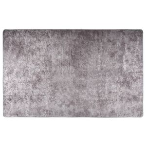 vidaXL Tapis lavable antid&eacute;rapant 160x230 cm gris