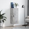 vidaXL Armoire murale gris b&eacute;ton 34,5x34x90 cm