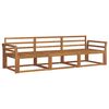 vidaXL Ensemble de canap&eacute;s d'ext&eacute;rieur 3 pc Naturel