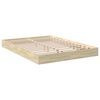 vidaXL Cadre de lit sans matelas ch&ecirc;ne sonoma 140x200 cm
