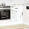 vidaXL Armoire de cuisine Lucca blanc bois d'ing&eacute;nierie