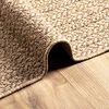 vidaXL Tapis ZIZUR beige 100x200 cm aspect de jute int&eacute;rieur ext&eacute;rieur